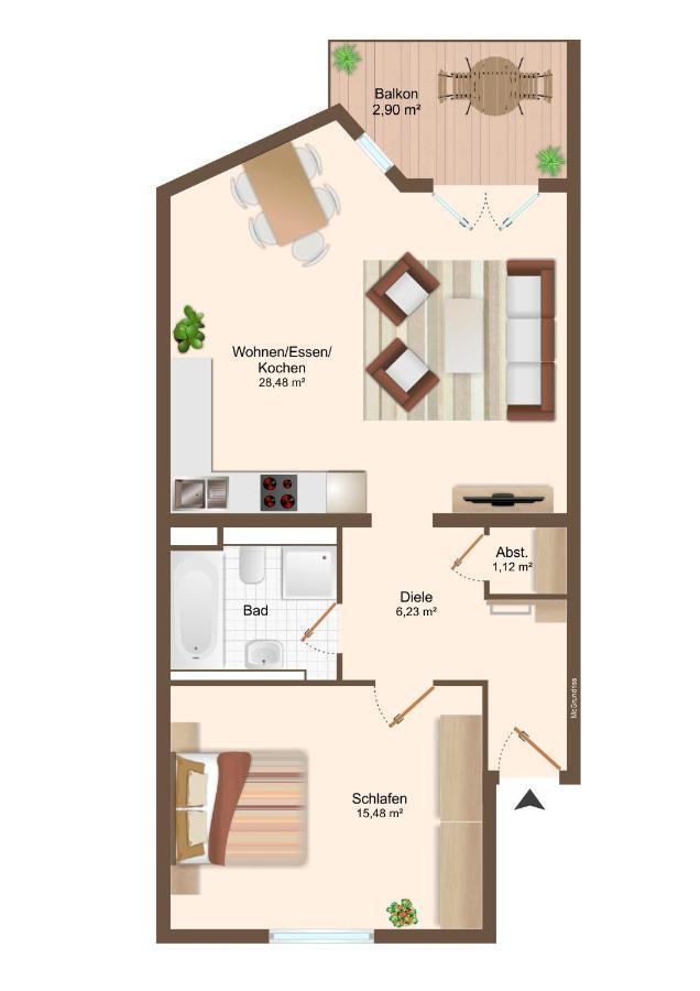 Appartamento Luxury Luisenthal Völklingen Esterno foto